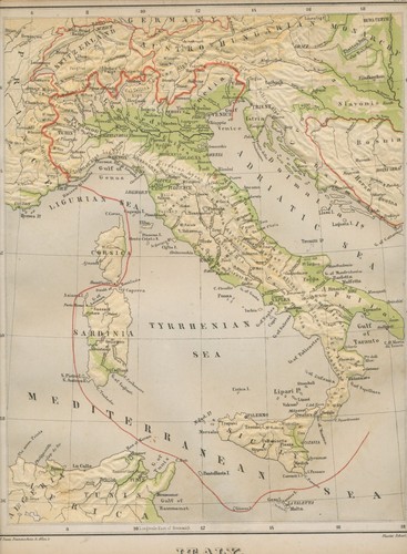 Landkarte italien - landkarte,