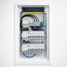 Verteilerkasten  Hohlwand