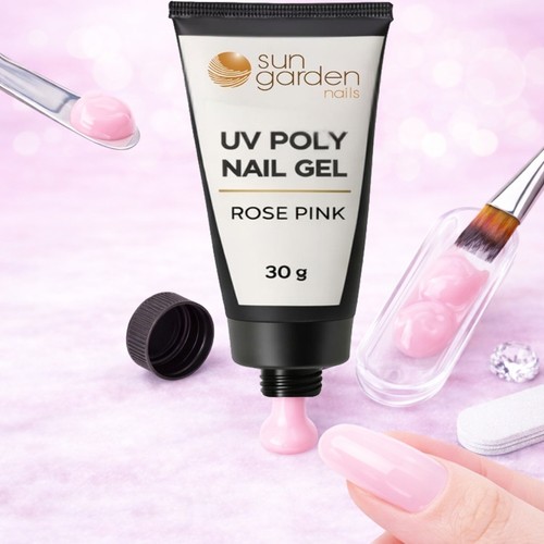 Sun garden nails - poly, gel
