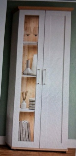 Vitrine schrank weiß neu ovp - weiß,