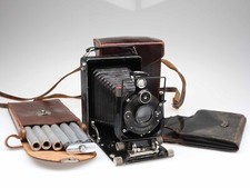 Voigtländer Bergheil 6x9 Kamera camera Heliar 105mm f4.5 Objektiv lens 97325