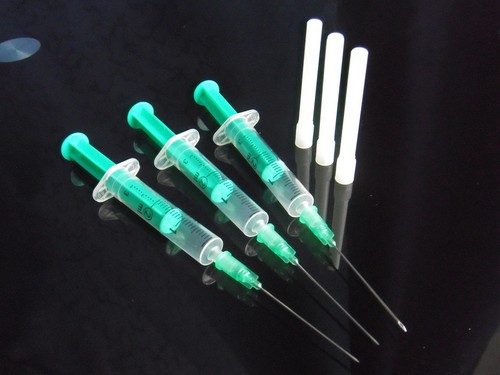 2ml einmalspritze mit - 3x,