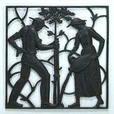 Buderus Gusseisen Wandbild