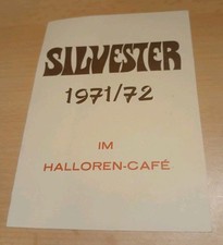 DDR Silvester 1971/72