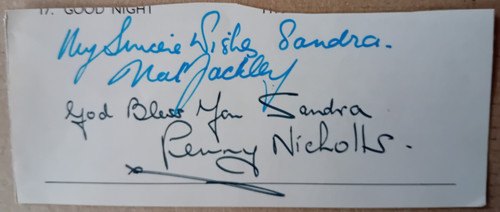 Original autogramm nat jackley - original,