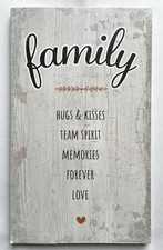 Deko Bild  „family ...“