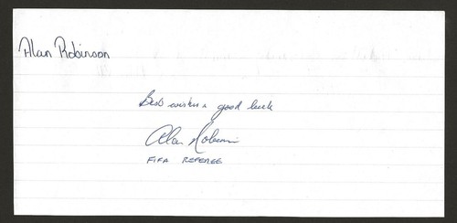 Alan robinson fifa - robinson, fa