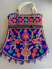 Bunte Stoffbeutel  Umhängetaschen Kinder  Schulter Mini Geld , Handy Tasche 