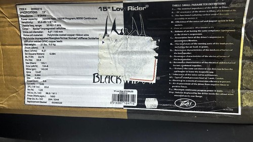 Peavey low rider - low, 3200