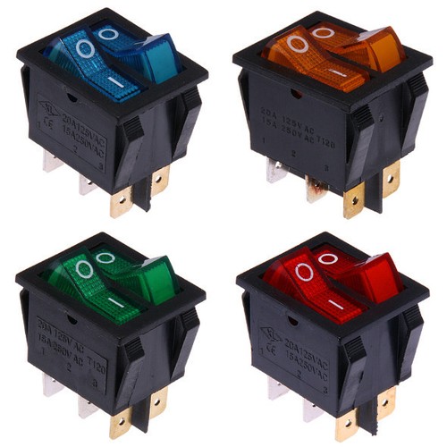 Doppelt wippschalter 12v - wippschalter,