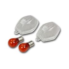 Blinkergläser Suzuki GSF1200 GSF1250 GSF600 GSF650 Bandit weiß klar transparent