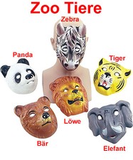 Kinder tier maske zoo - tier,