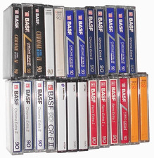 25 x KASSETTE BASF + TDK 25 x CASSETTE AUDIO TAPE KONVOLUT 25 STÜCK GEBRAUCHT