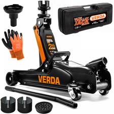 Profi Wagenheber 2,5T, 85-365 mm Rangierwagenheber + 3X Gummiauflage + Koffer