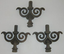 Gusseisen Ornament Deko 15 cm hoch Metall Vintage Garten f. orientalischen Flair