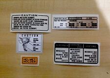 XL500 S 1979 KIT DECALS XL500S