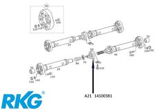 Faltenlager/Kardanwelle
