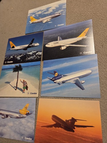 Vintage postkarten - ​7x,