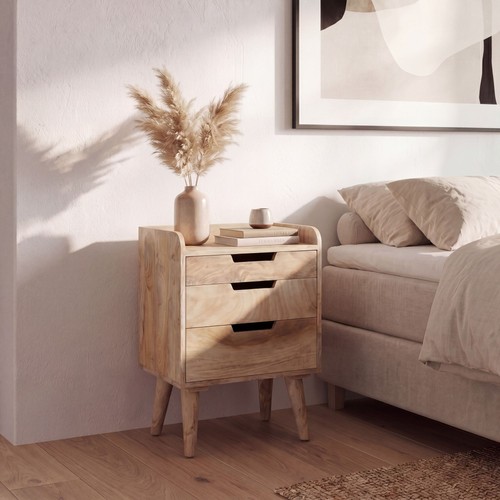 Nachttisch mango massivholz - nachttisch, 3
