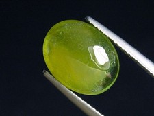 Peridot 5,82 Ct. Apfelgrün