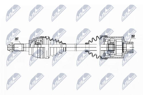Nty antriebswelle npw 052 - nty, npw-mz-052