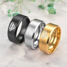 Superman Emblem Ring 8MM