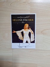 Helene Fischer, Sängerin, Autogrammkarte ,original signiert !!!