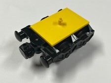 Lego® Eisenbahn RC TRAIN Achse Komplett Rad Achsen Magnet Schwarz Gelb Bahn ZUG