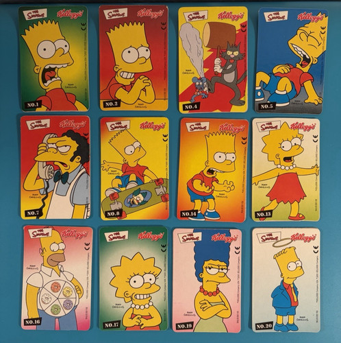 Karten the simpsons - -, 12