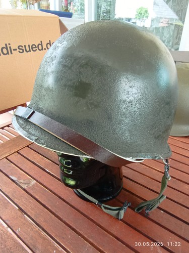 Helm stahlhelm reenactment - m1,