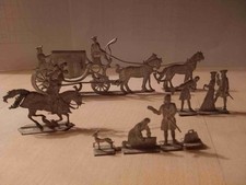 Zinnfiguren Sammlung: Soldaten, Mittelalter, Militär