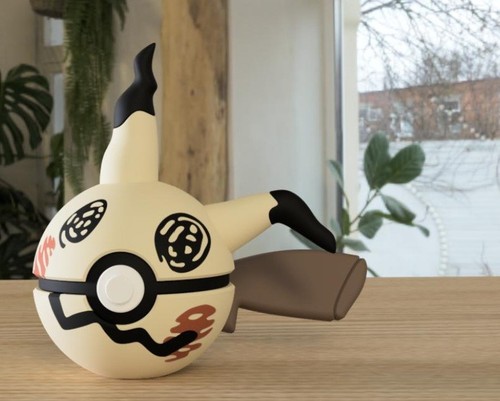 Mimigma pokéball figur - 3d,