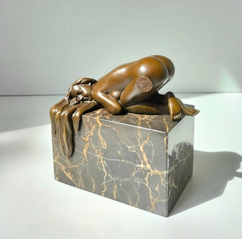 Echte bronze bronzeskulptur - echte,