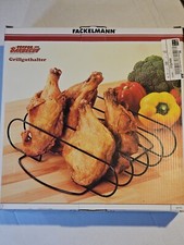 Grillguthalter -- Hähnchenschenkelhalter--Bratgestell-Backgestell--neu! OVP!
