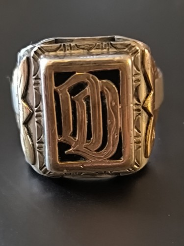Antiker art déco herren - déco, ring
