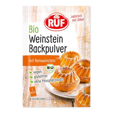 RUF Bio Weinstein-Backpulver