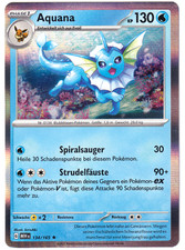 Pokemon Karte: Aquana Holo