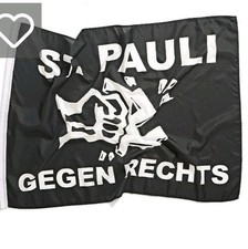 St Pauli Fahne Flagge Gegen