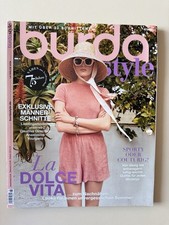Burda Style 06/2025 mit Schnittmuster  La Dolce Vita NEU Und Ungelesen