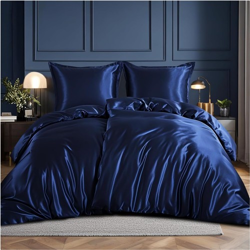 Satin bettwäsche 4teilig - satin,