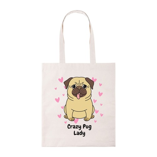 Crazy pug lady - pug,