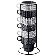 Tassenset Porzellantassen 6