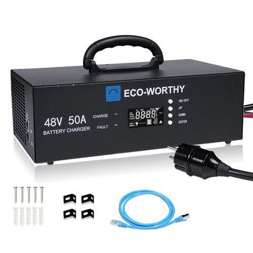 Eco worthy 48v 50a lifepo4 - 48v,