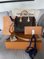 Full Set Louis Vuitton Speedy 30 Bandouliere,Datacode 2019,Schloss, Schultergurt