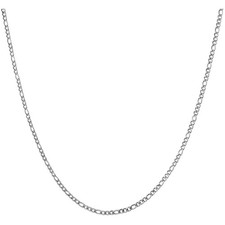 Figaro Kette Edelstahl