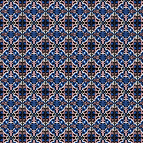 12th dunkelrosa und - 1:, blau