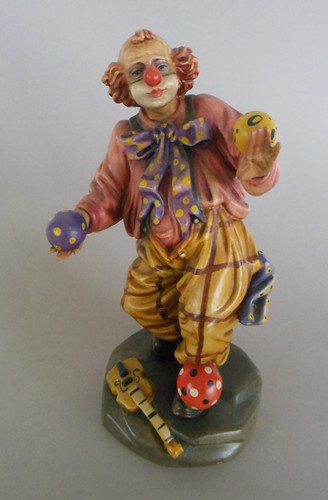 Clown jongleur hoch holz - clown,