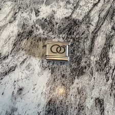 Neu Verlobungsring Silber italienischer Charm passt 9 mm klassischem Nomination Armband 