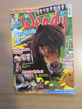 Wendy, Zeitschrift mit Innenposter, Heft Nr.07/09, sehr guter Zustand, Pferde