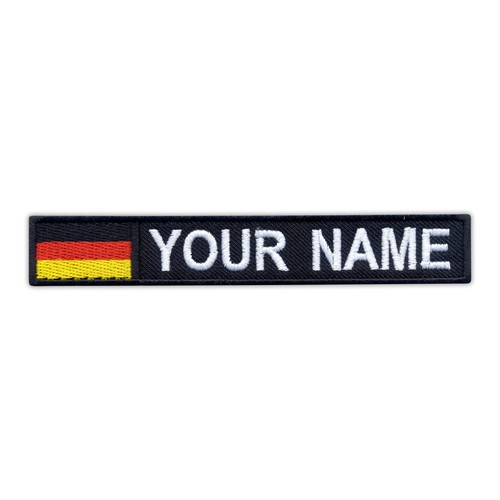 Namensaufnäher mit